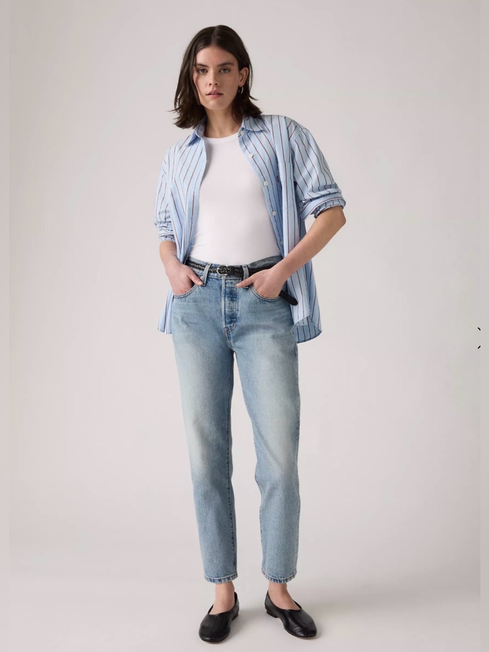 501® Original Cropped Selvedge Women's Jeans, size 29 x 26